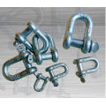 Rigging Shackle do parafuso D do parafuso do hardware pelas peças forjadas gota